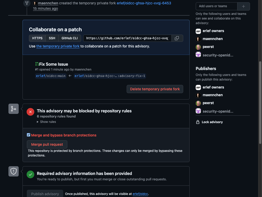 Merging the private fork pull request